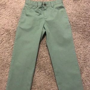 Boys green Polo pants